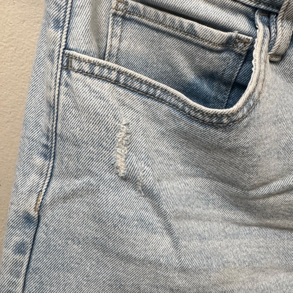 Ava & Viv Light Wash Wide Leg Jeans